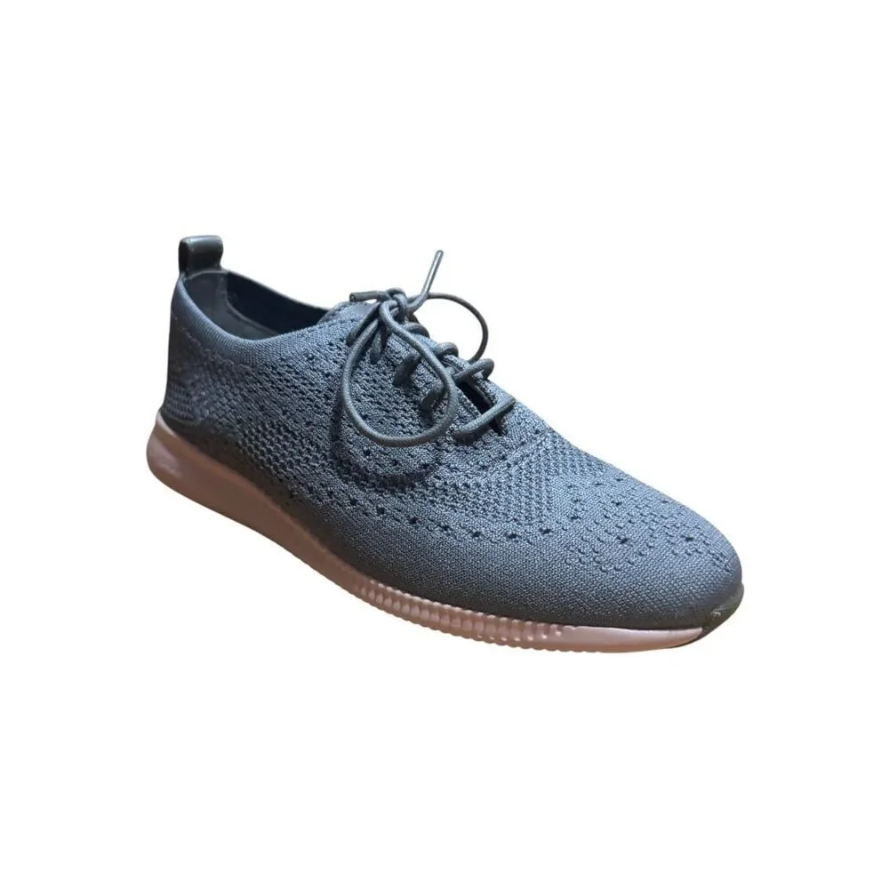 Cole Haan Grand Stichlight Wingtip Oxfords Grey Men’s Size 6B